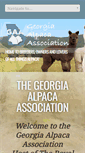 Mobile Screenshot of georgia-alpaca.com